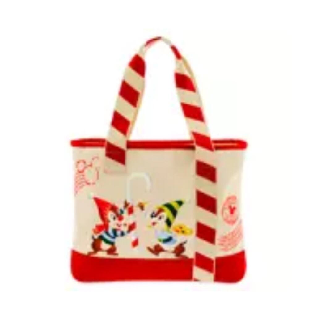 Chip 'n Dale Holiday Tote Bag Disney Parks